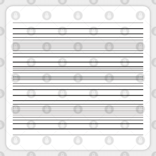 Stripes, 1 , minimal, fashion, lines, young, modern, stylish, black-and-white, black-white. Sticker by PrintedDreams